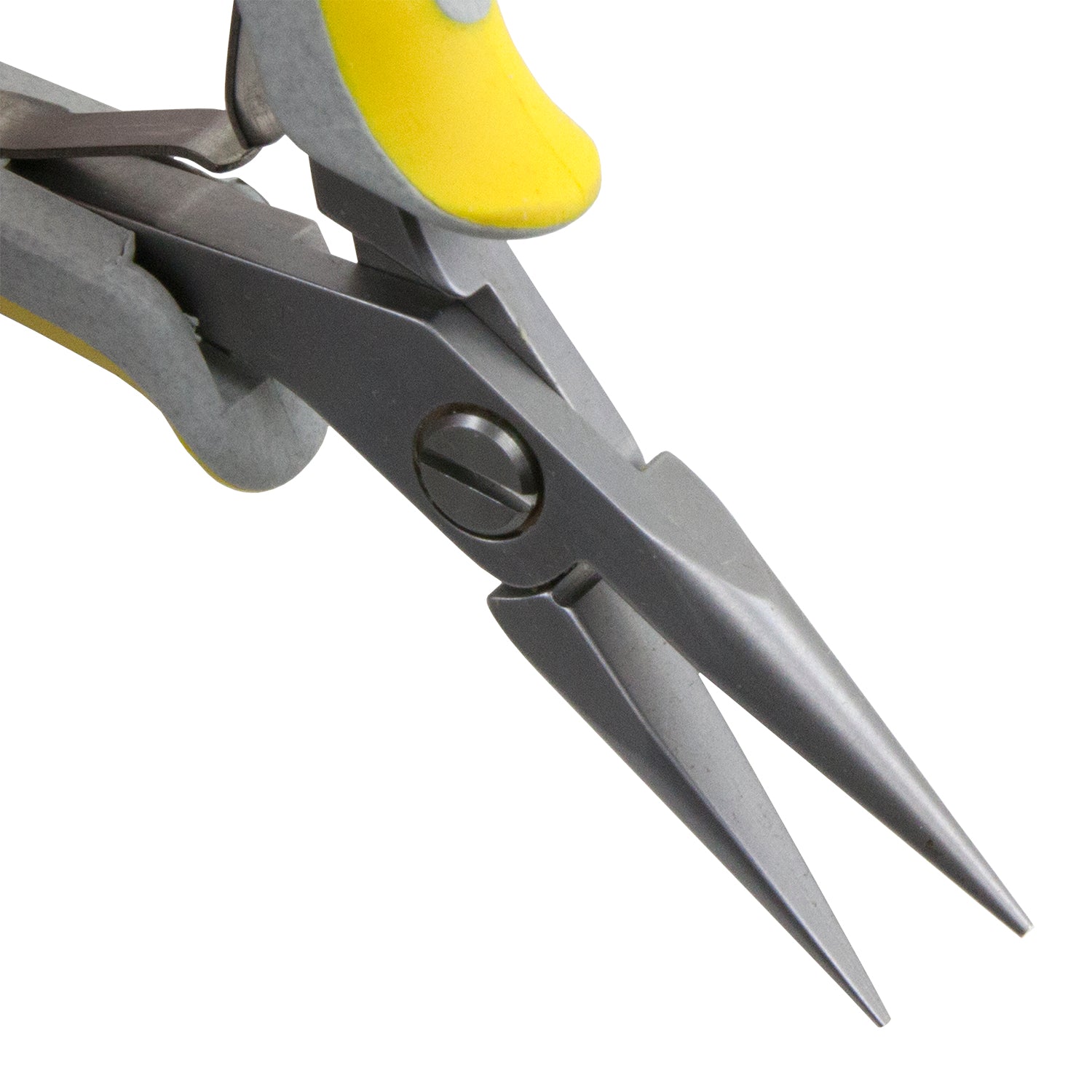 Pliers - Lindstrom EX Series - Chain Nose with yellow and grey grips