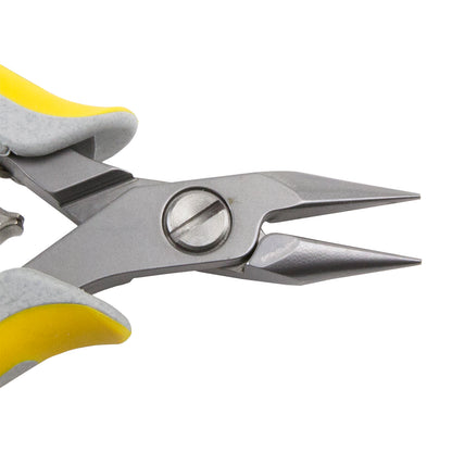 Pliers - Lindstrom EX Series -  Short Chain Nose with yellow and grey grips