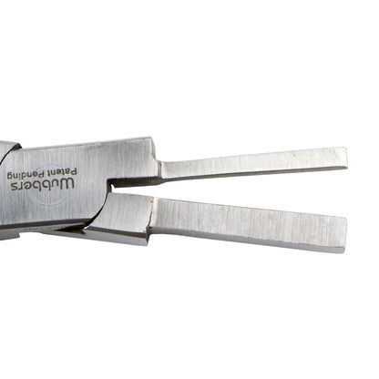 Wubbers® Square Mandrel Pliers - Small with green grips