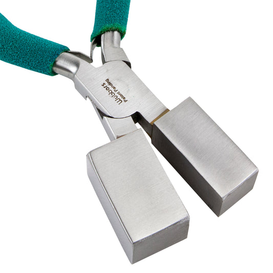 Wubbers® Square Mandrel Pliers - Jumbo with green grips