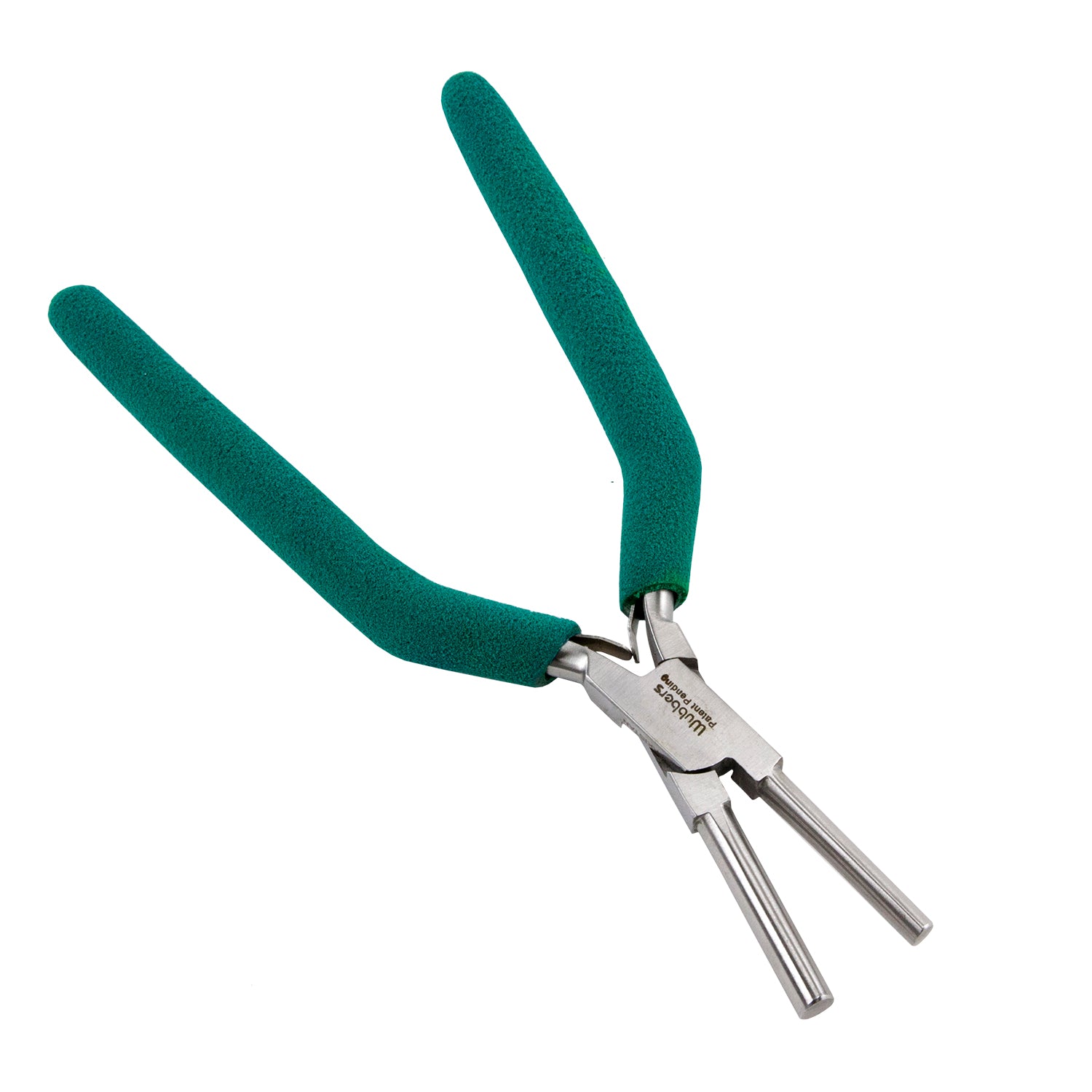 Wubbers® Oval Mandrel Pliers - Medium with green grips