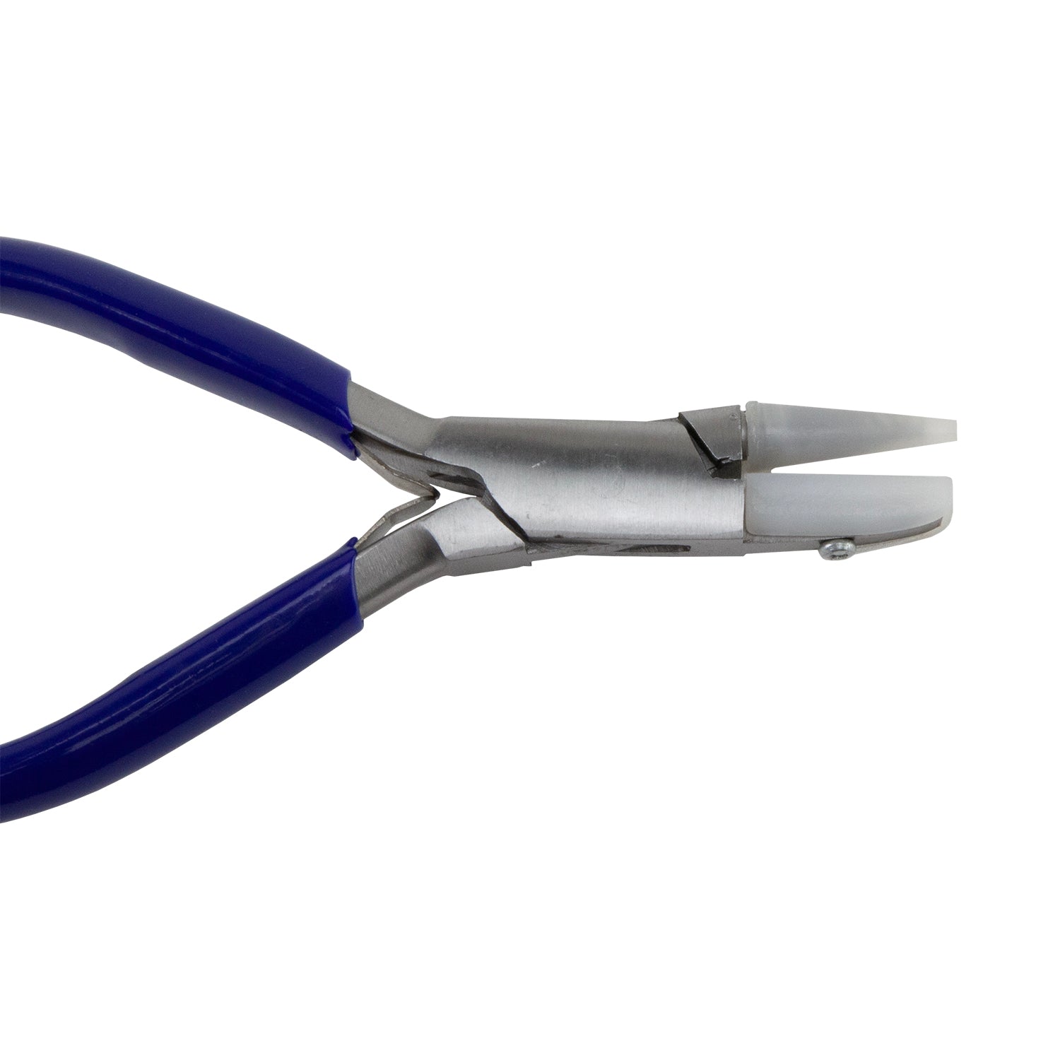 Pliers - Round/Flat Nylon Jaw with blue grips