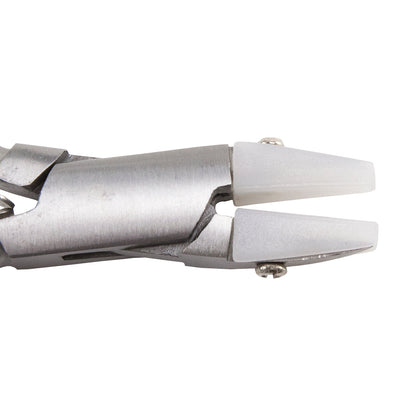 Pliers - Tapered Chain Nose Nylon Jaw with blue grips