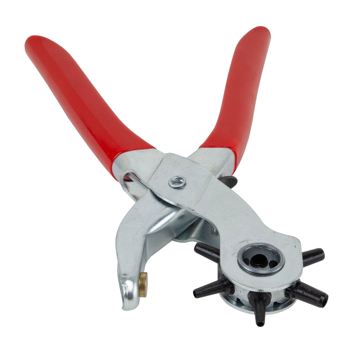 Deluxe Rotary Hole Punch with red grips