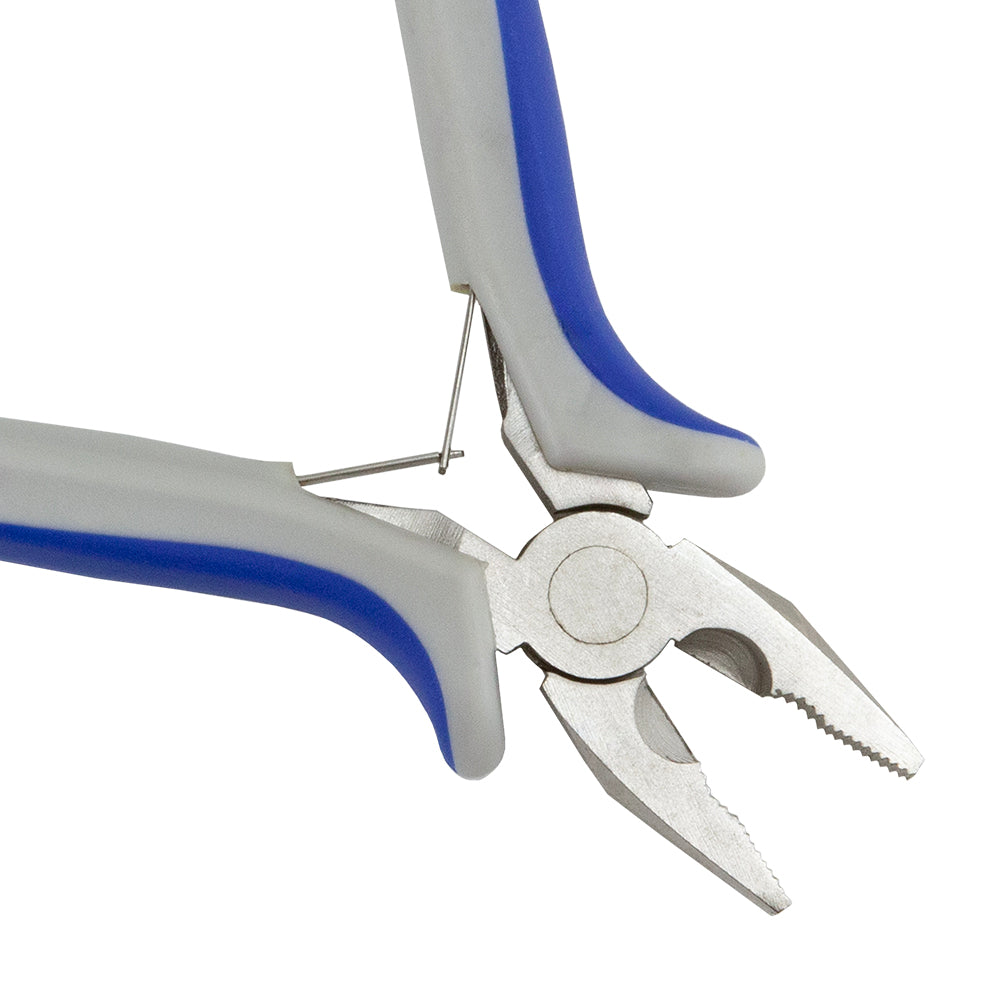 Carbon Steel Flat Nose Jewelry Pliers with Wire Cutter