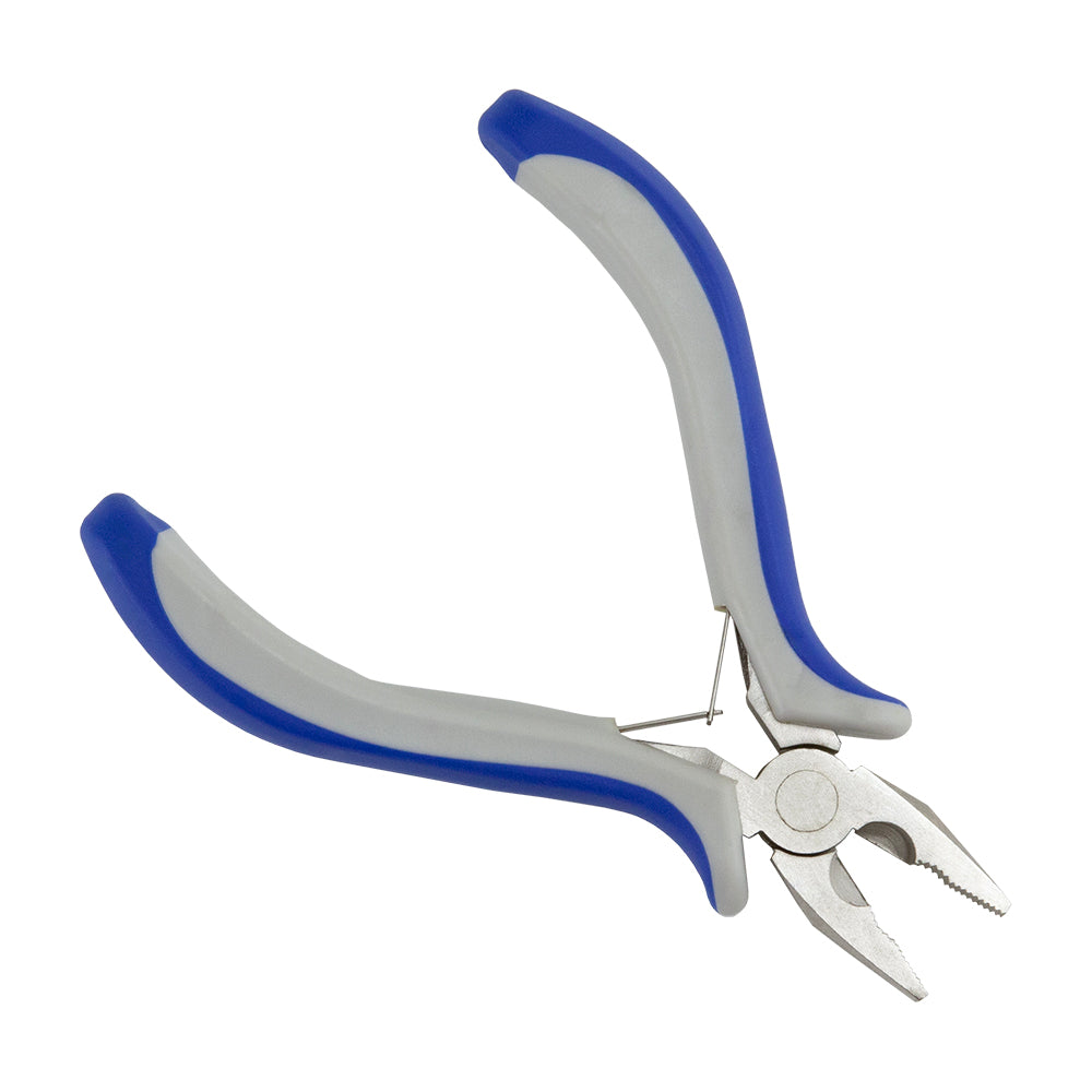 Carbon Steel Flat Nose Jewelry Pliers with Wire Cutter