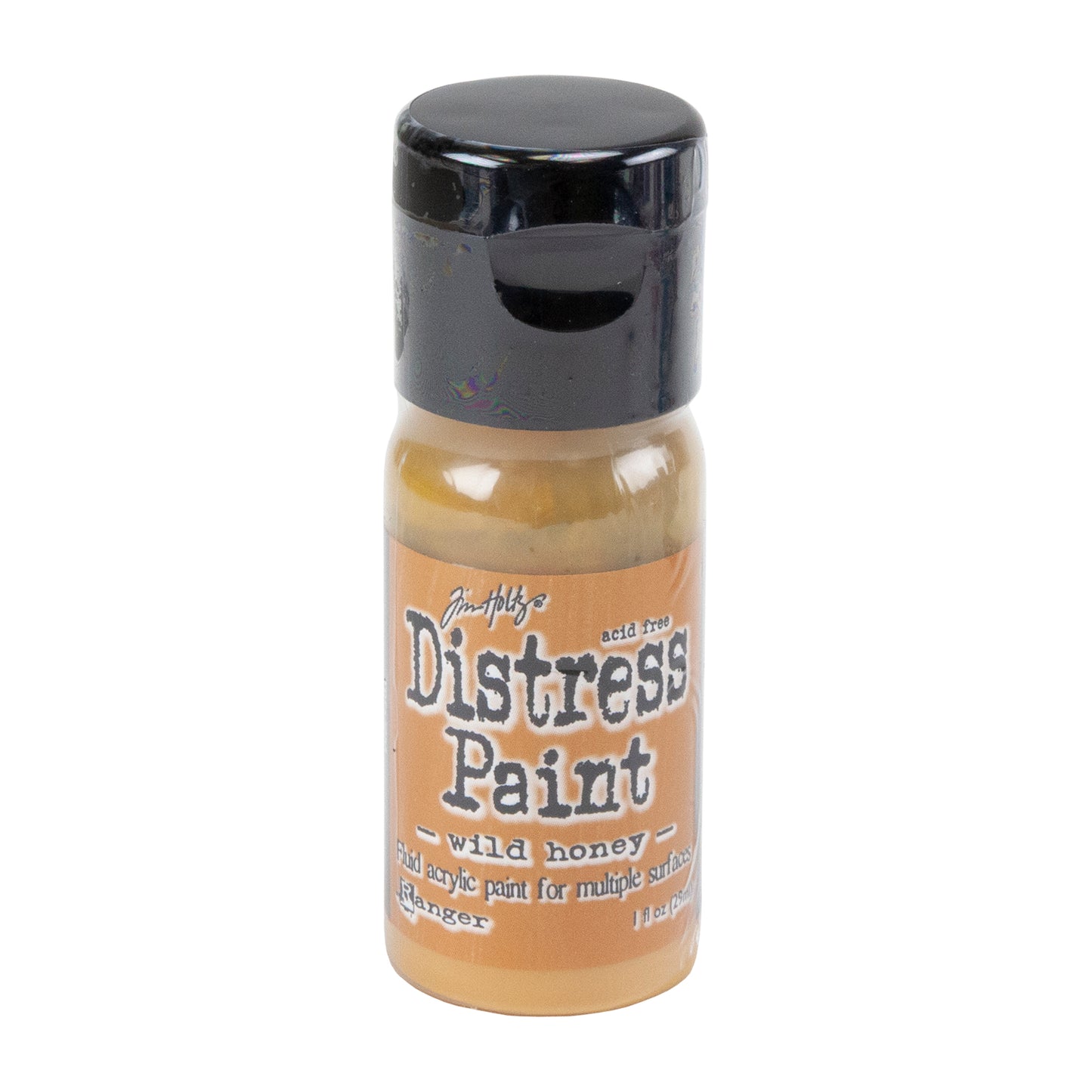 Bottle of Tim Holtz Distress® Paint - Wild Honey - 1oz
