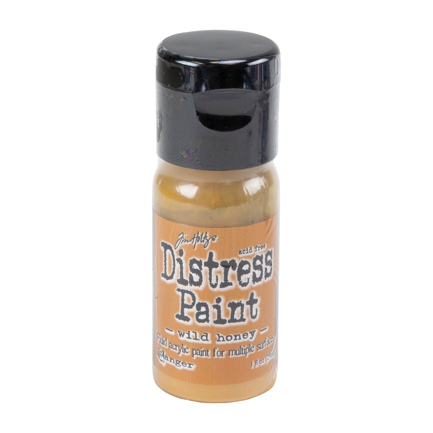 Bottle of Tim Holtz Distress® Paint - Wild Honey - 1oz