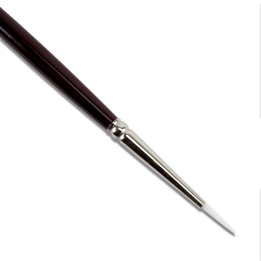 Taklon Bristle Brush #1 with wood handle