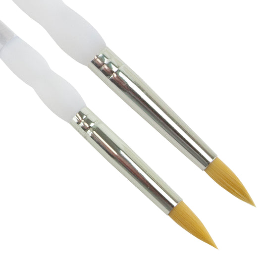 Royal Soft-Grip Taklon Brush Short Round