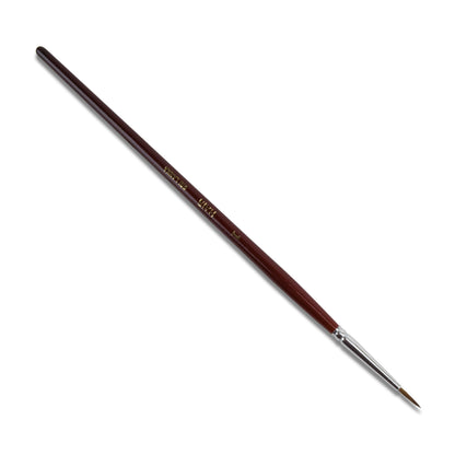 Red Sable Water/Paste Brush #1 Top quality red sable brush made with pure red sable for smooth application of water or paste. This size is perfect for applying paste to joints. Keep at least one in each size for each clay you use.
