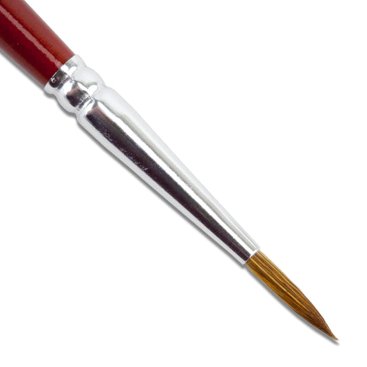 Red Sable Water/Paste Brush #5

Top quality red sable brush made with pure red sable for smooth application of water or paste. This size is perfect for applying paste to joints.&nbsp;Keep at least one in each size for each clay you use.