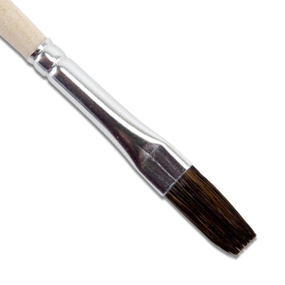 Short Hair Cleaning Brush 1/4"

Short Hair Cleaning Brush. Trim bristles to use as a cleaning brush to remove clay dust from delicate dry metal clay projects.
