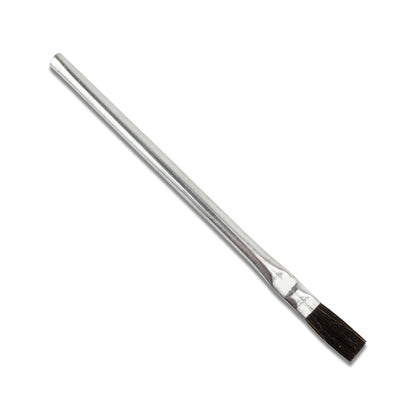 Utility / Flux Brush

Natural bristle acid brushes have crimped all-metal handles. Economical, general purpose utility brush great for one-time use applications to save time and avoid messy cleanups. Suitable for acid, flux, epoxy, glue, paste, touch-ups, solvents and more.