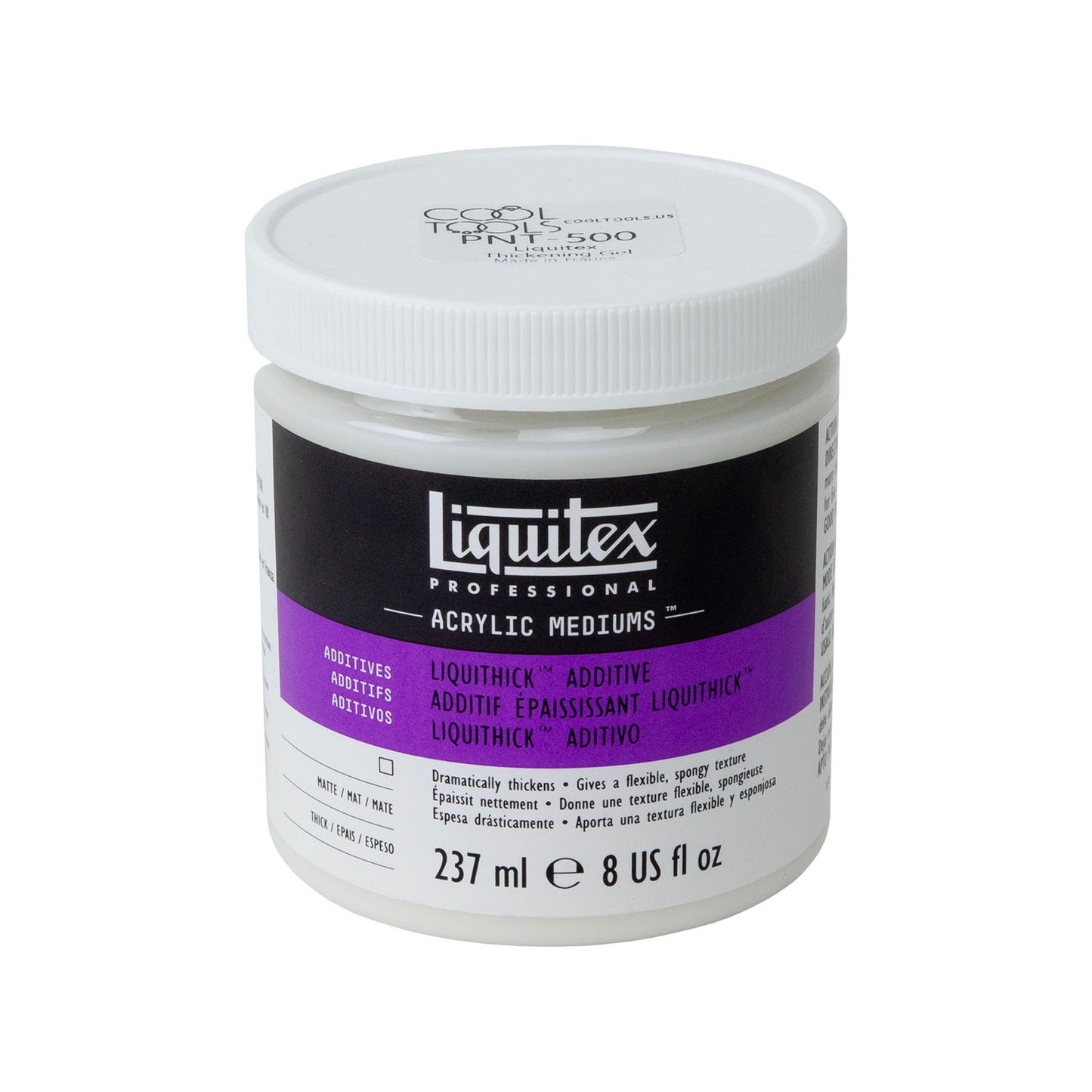 jar of Liquitex - Liquithick Thickening Gel