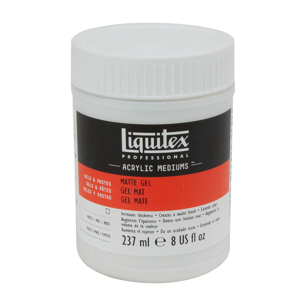 Jar of Liquitex - Acrylic Medium - Matte Gel