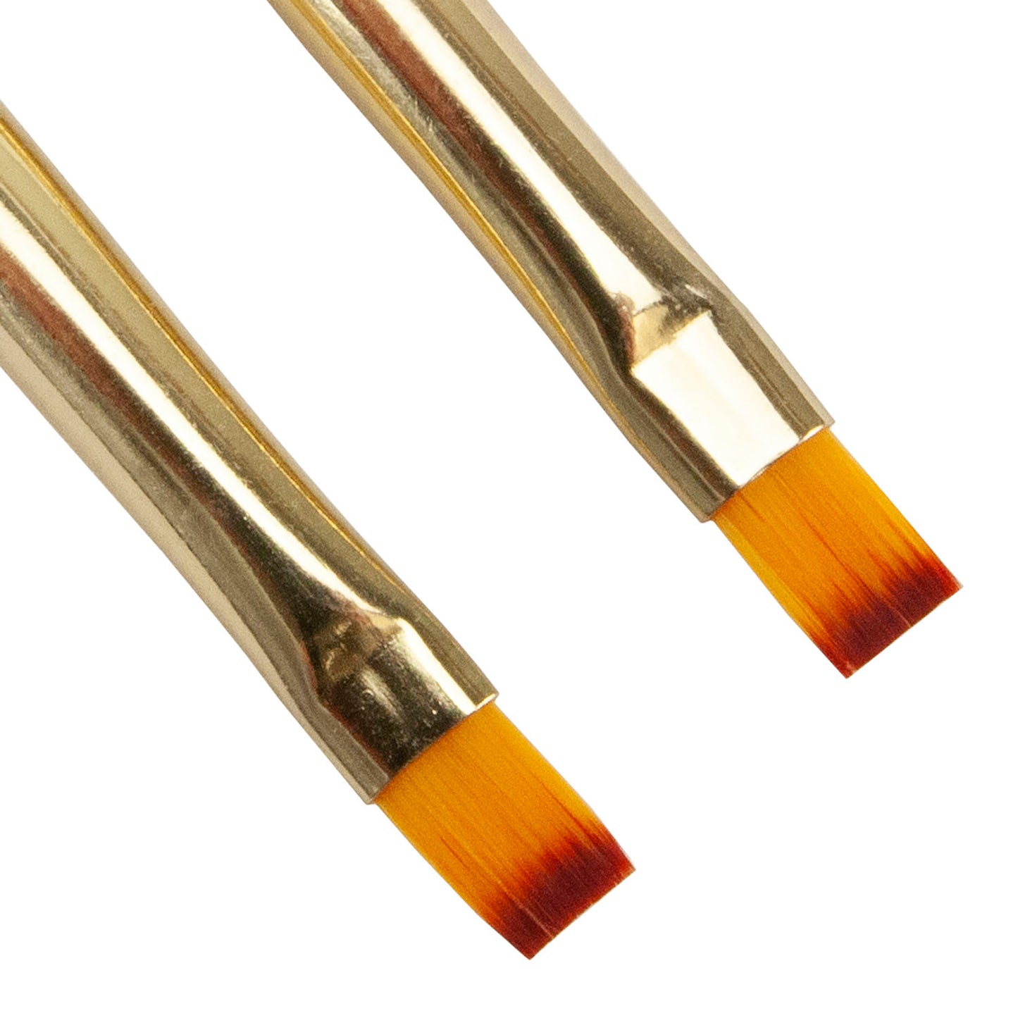 Double Headed Liner Brushes This Double Headed Liner Brush has a comfortable handle that is easy to grip and gives you extra control for drawing thin lines or for cleanup of small details. One end features detail brushes and the other flat brushes