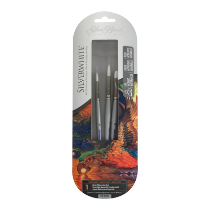 Silverwhite® Watercolor Brush Set