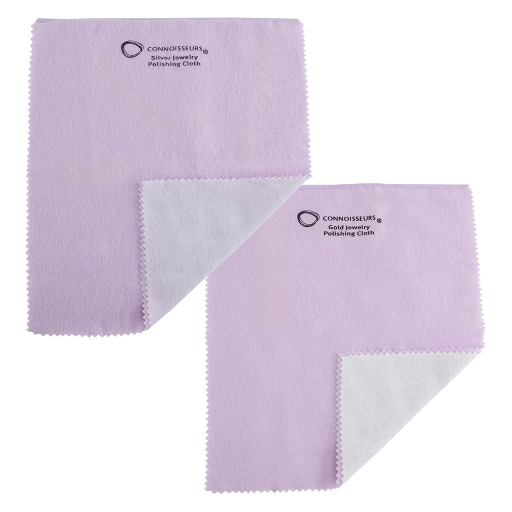 silver and gold polishing clothConnoisseurs® Ultra-Soft Polishing Cloth for silver or gold