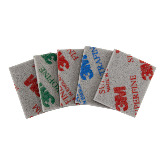 3M Sponge Sanding Pads - Set of 5 - 2"