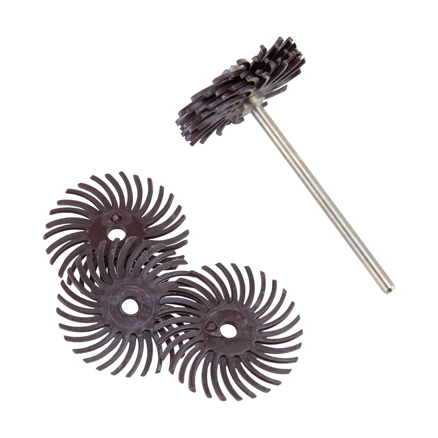 brown 3M Radial Bristle Discs 36 Grit