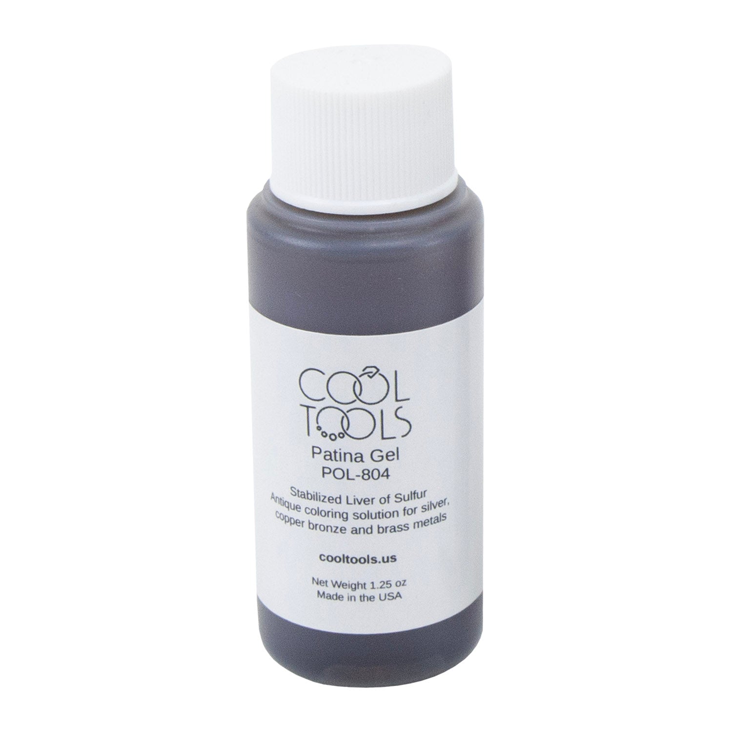 Cool Tools Patina Gel - Liver of Sulfur in Gel Form 1.25oz