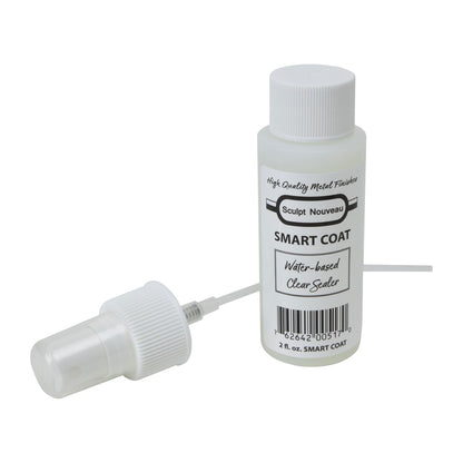 Sculpt Nouveau Metal Finishes - Smart Coat Clear Sealer - Cool Tools