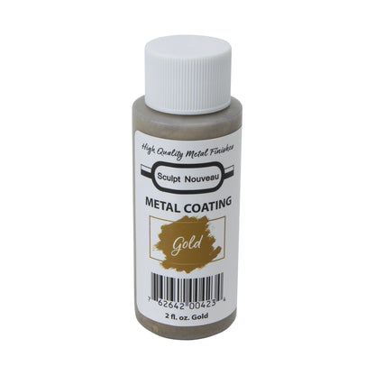 Sculpt Nouveau Metal Finishes - Gold - Cool Tools
