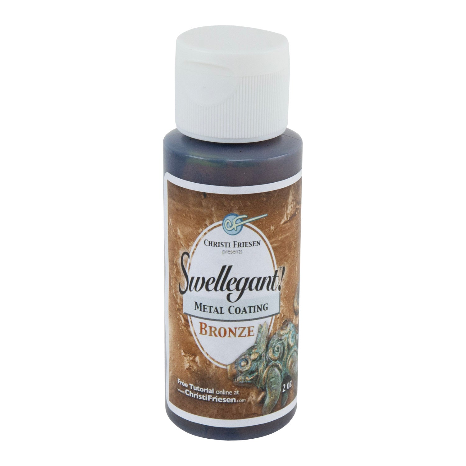 bottle of Swellegant Metal Coating - Bronze