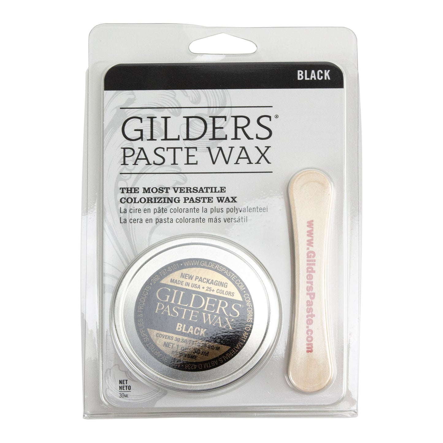 Gilders Paste - Black package
