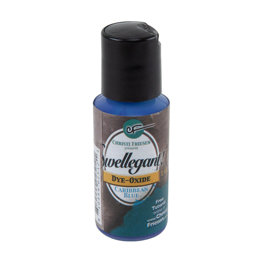 bottle of Swellegant Dye-Oxide - Caribbean Blue