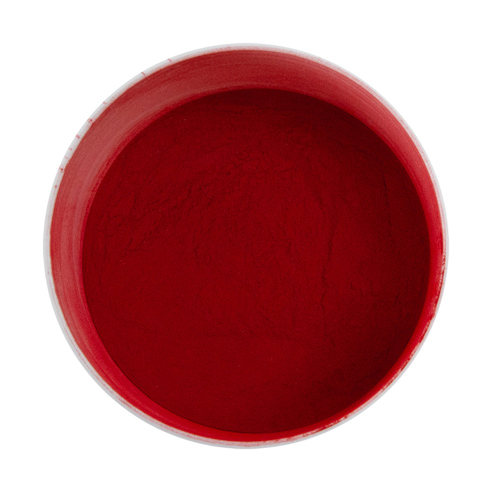 open jar of Powder Coating - Lazer Raspberry - Gloss