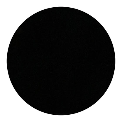 sample of Powder Coating - Ink Black - Gloss