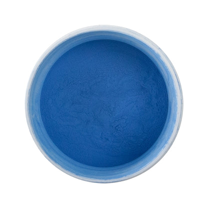 open jar of Powder Coating - Powder Blue - Gloss