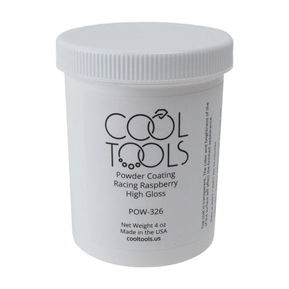 jar of Powder Coating - Racing Raspberry - High Gloss