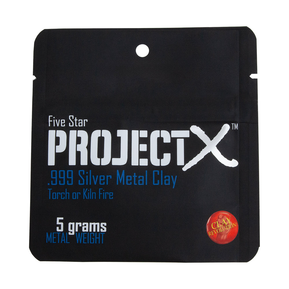 Five Star Project X™ - .999 Fine Silver Clay 5g package