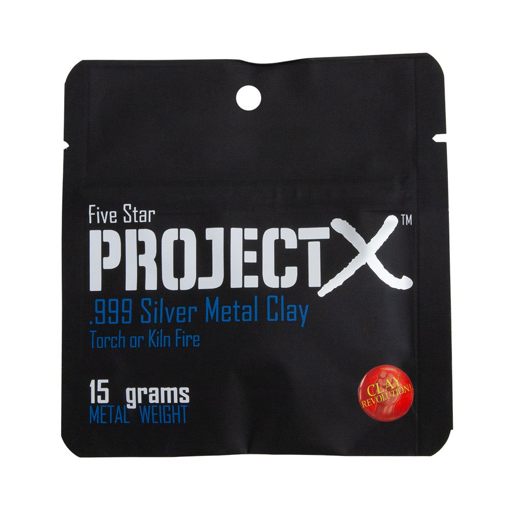 Five Star Project X™ - .999 Fine Silver Clay 15g package