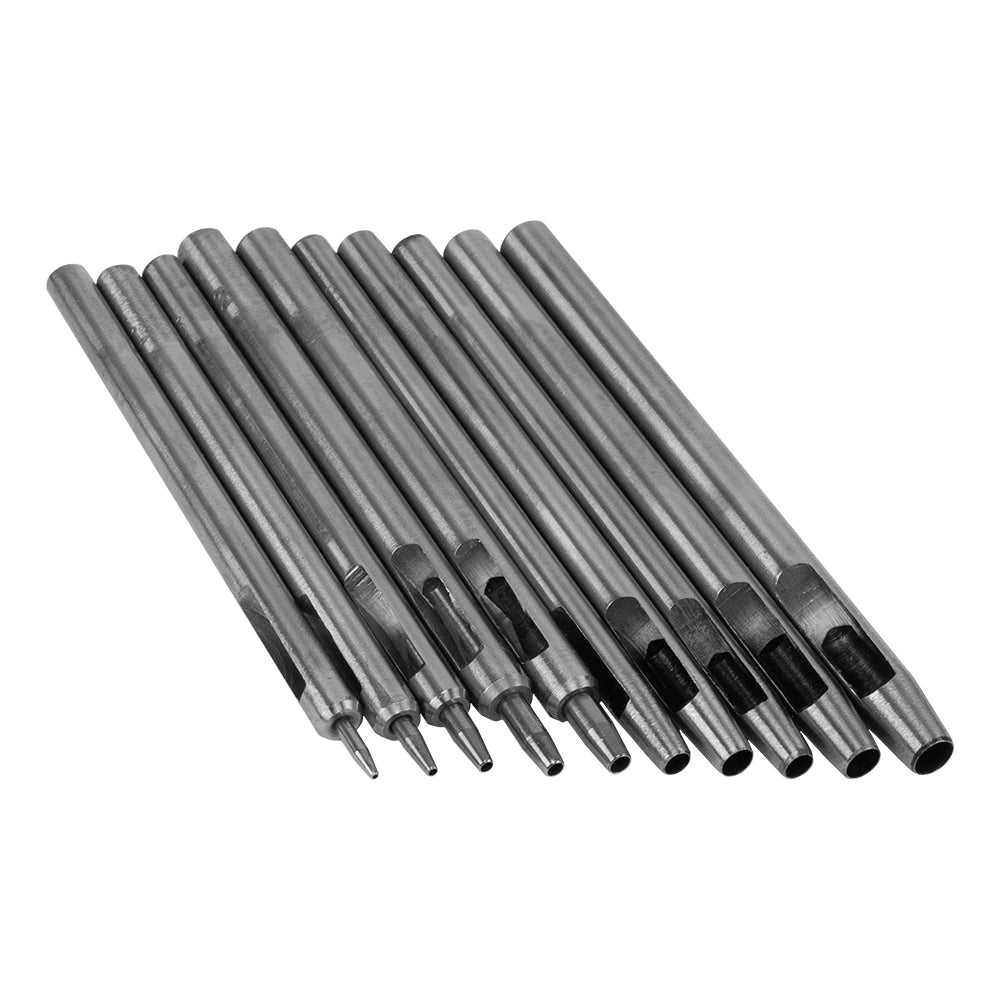 10 carbon steel punches range of sizes