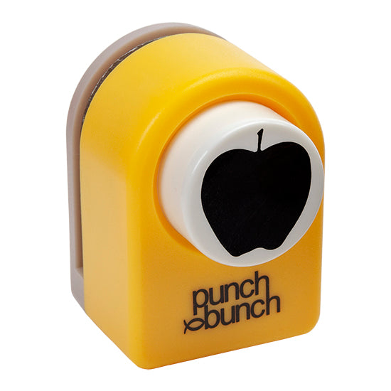 yellow Punch Bunch Paper Punch - Apple