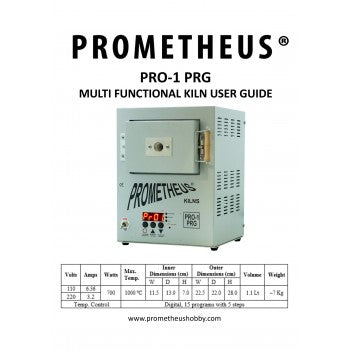 Prometheus Pro-1-PRG Digital Mini Kiln - Cool Tools