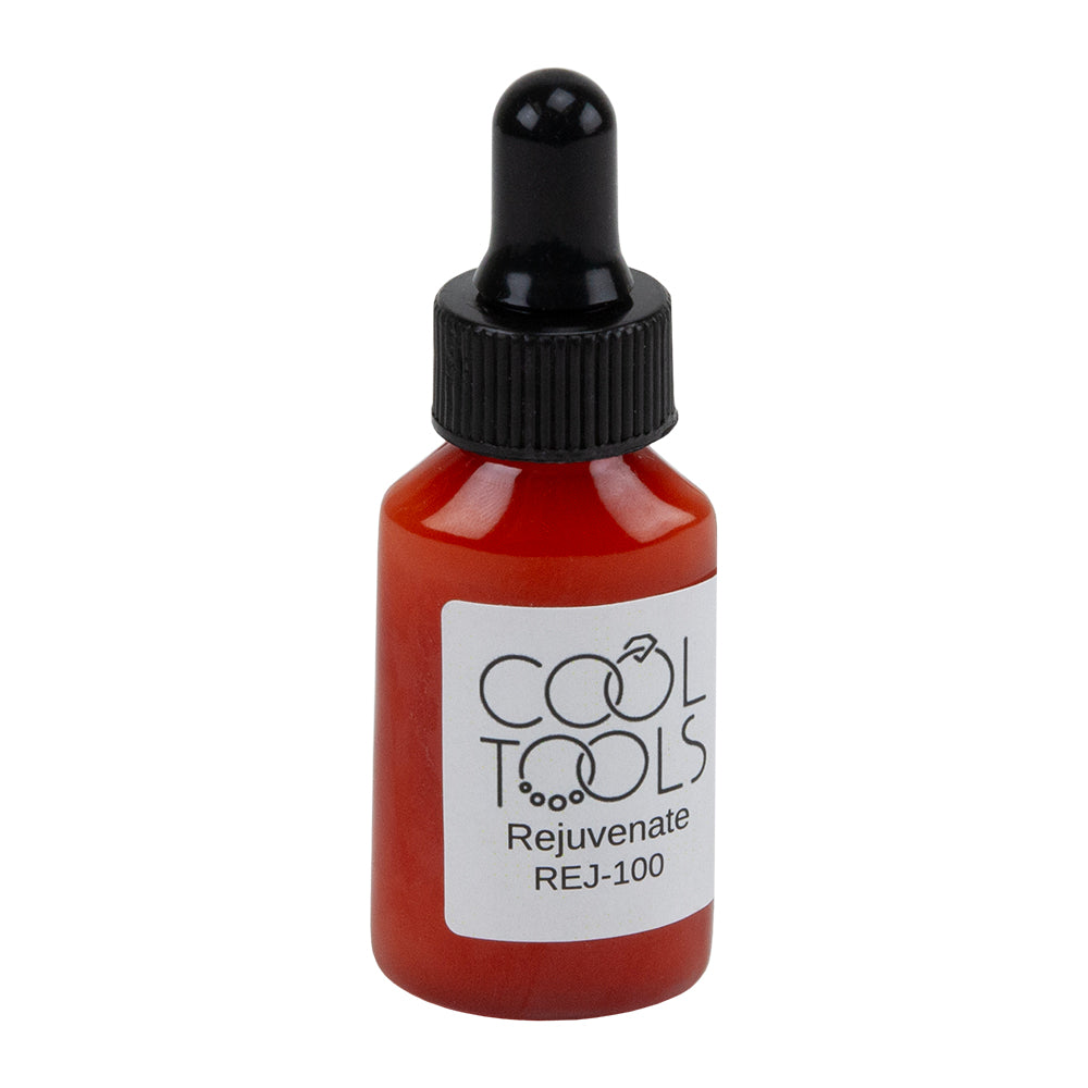 bottle with dropper of Rejuvenate - Cool Tools Hydration & Flexibility Solution