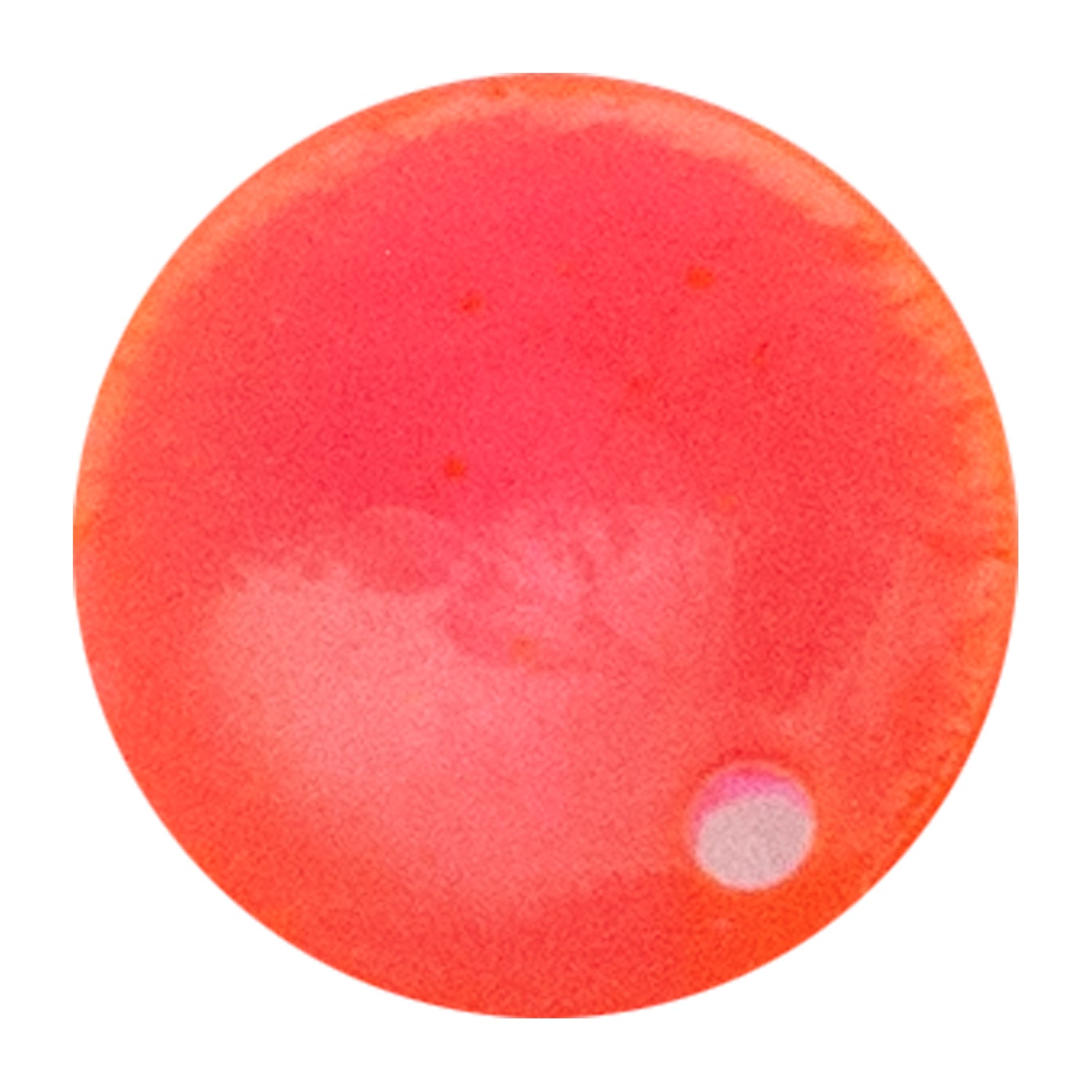 sample of Transparent Liquid Epoxy Resin Dye - Peach Blossom