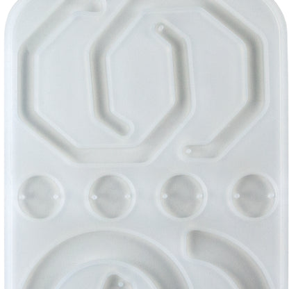 Silicone Jewelry Mold for Resin - 3/4 Hoops