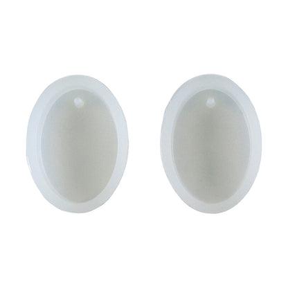 Silicone Jewelry Mold for Resin - Oval - Pkg/2