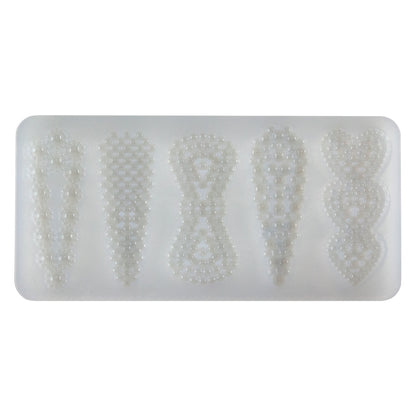 Silicone Jewelry Mold for Resin - Geometric Barrettes