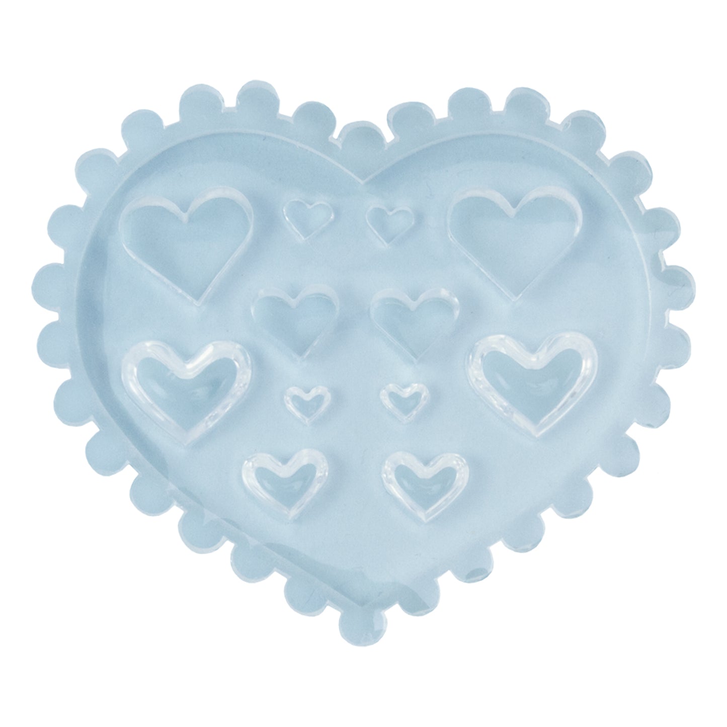 Mini Silicone Jewelry Mold - Hearts
