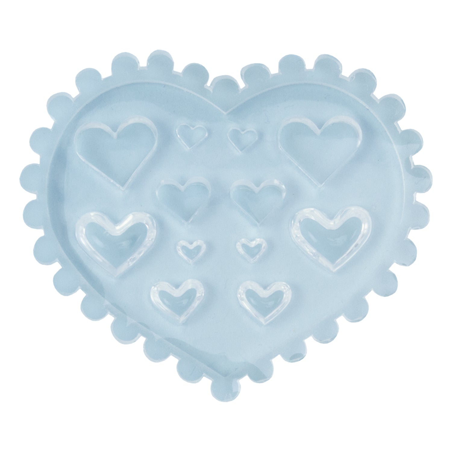 Mini Silicone Jewelry Mold - Hearts