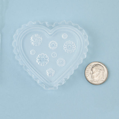 Mini Silicone Jewelry Mold - Burst with dime