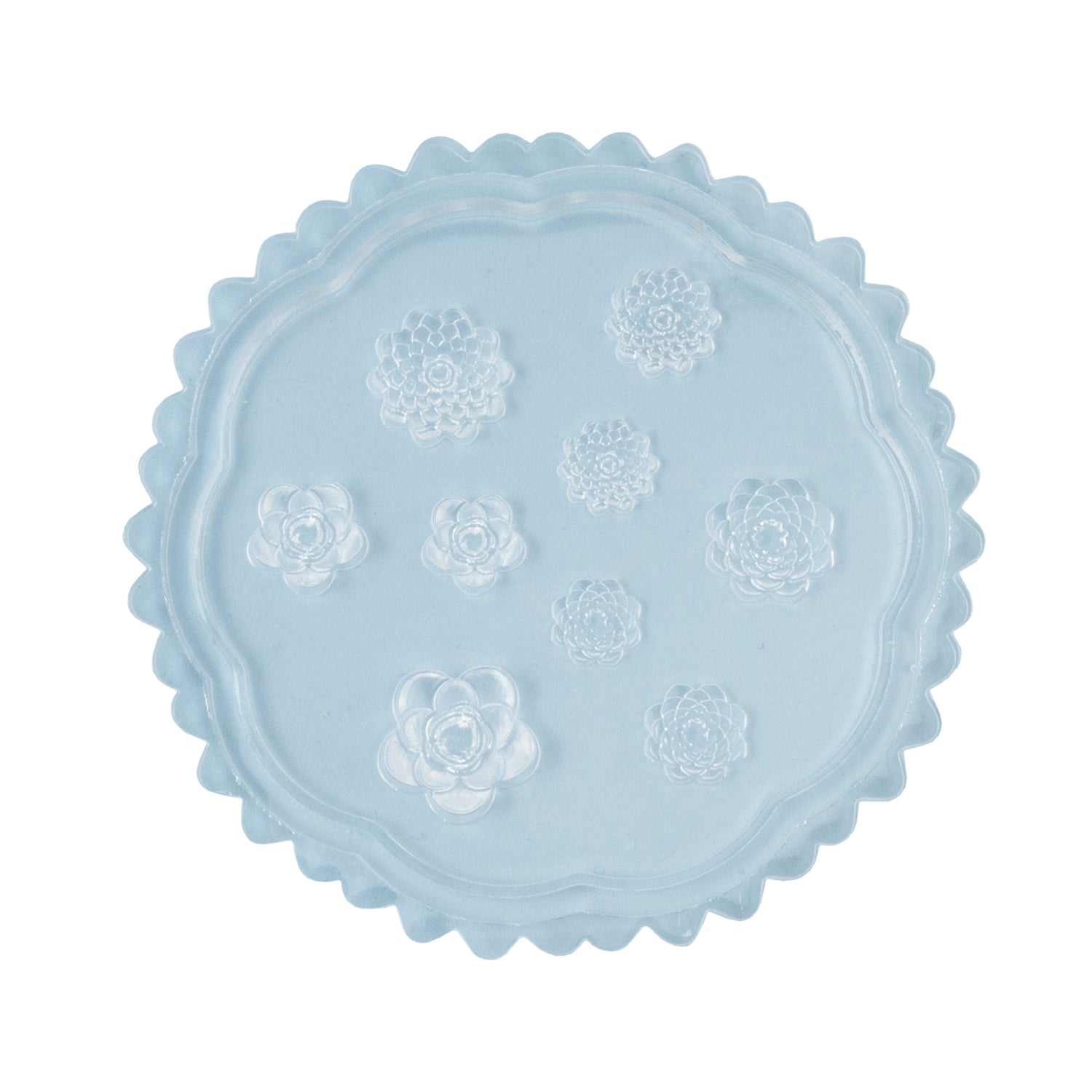 Mini Silicone Jewelry Mold - Succulents