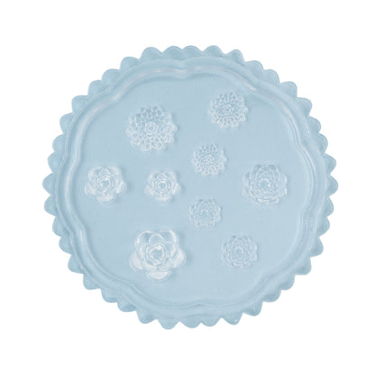Mini Silicone Jewelry Mold - Succulents